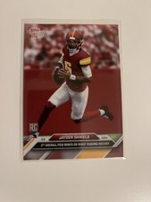 2024 Topps Now Jayden Daniels RC NFL Debut #3 Commanders 