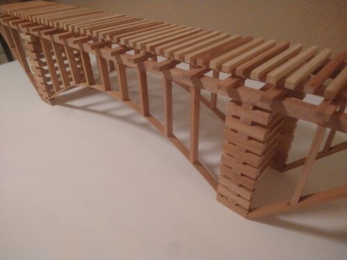 O Scale Arch Bridge 36" Model Train Trestle O gauge, Use With LGB USA MTH Lionel - Picture 11 of 12