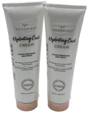 VERENIZE HYDRATING CURL CREAM, 10.14 OZ.STYLING CURLS, FRIZZ CONTROL, 2 PACK