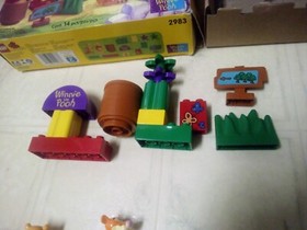 Lego Duplo  2983 Winnie the Pooh Heffalump Hide N' Seek Complete Set 1999 14 pc+