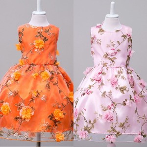 Kids-Girls-Dress-Flower-Princess-Formal-Party-Wedding-Bridesmaid-Prom-Size-2-15T