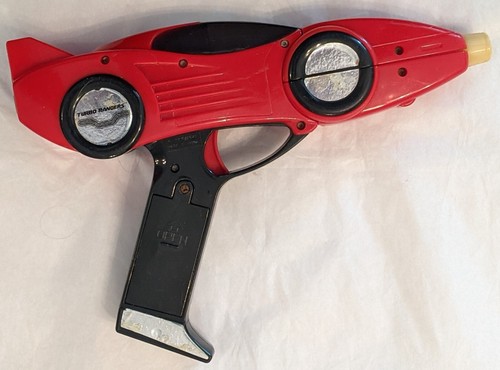 Power Rangers Turbo Auto Blaster 1997 Bandai Not Working Chrome Gone - Bild 2 von 12