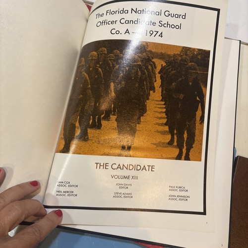 Florida National Guard Military Academy 1973, 74, 75, 78 OCS School Yearbook - Picture 13 of 16