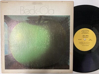 JEFF BECK - Beck-Ola LP (1st US Issue on ''yellow'' EPIC, Second Album)