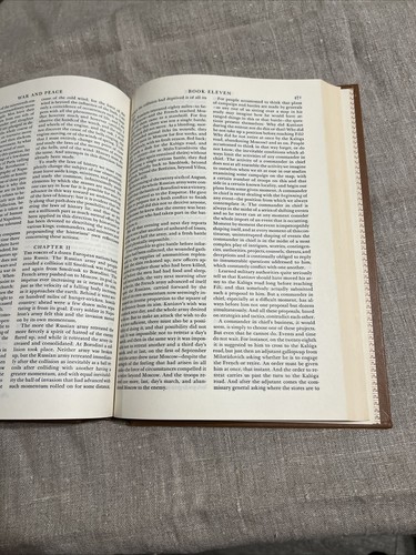 War and Peace - Leo Tolstoy, 1952 hc, Encyclopedia Britannica, Great Books #51 - Bild 10 von 10