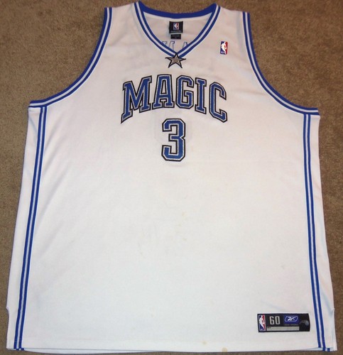 VTG AUTHENTIC STEVE FRANCIS ORLANDO MAGIC NBA REEBOK JERSEY 60 SEWN! - Picture 2 of 6