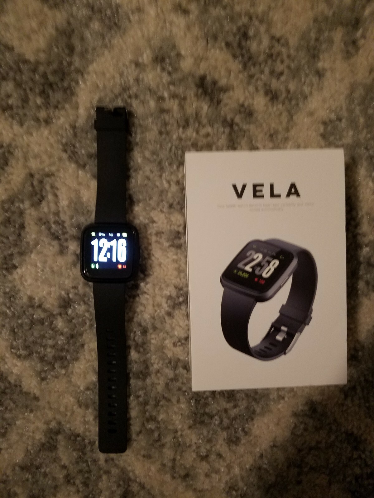 Vela Smart Watch med HRV Vela Smart Watch med HRV