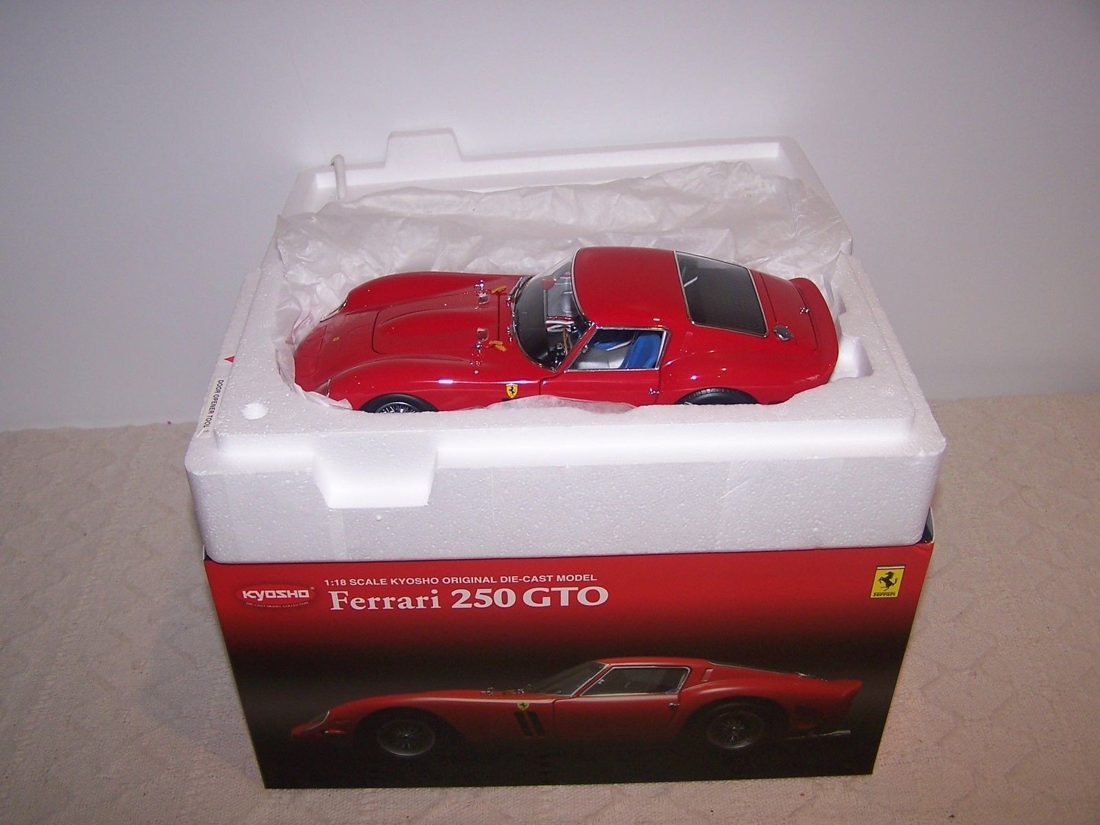 1 18 Kyosho Ferrari 250 Gto Red r - New Inovp - Rarity 1 18 Kyosho Ferrari 250 Gto Red r - New Inovp - Rarity
