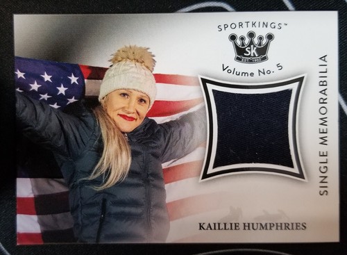 2024 Sportkings Volume 5 Single Memorabilia #SM-KH Kaillie Humpries Bobsledder - Bild 1 von 2