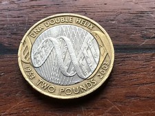 UK Rare Great Britain 2 POUND coin - DNA 2003 - Coin Hunt