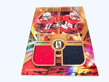 D.Samuel/B.Aiyuk 2021 Panini Gold Standard Golden Pairs Pl.W.J/Auth.Memo. #/299