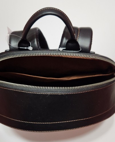 Coach West Backpack Blocked Signature Canvas Varsity Stripe Khaki NEW CQ629 - Picture 6 of 7