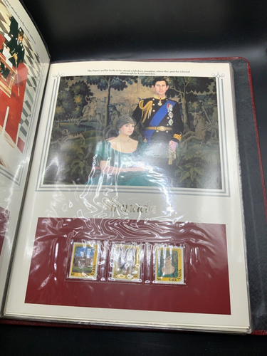 The Royal Wedding Philatelic Panels Collection Charles & Diana Stamps Photos - Picture 10 of 17