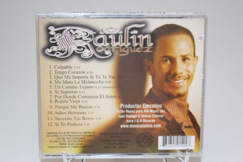 Raulin Rodriguez LA Carretera CD Oop Rare New Sealed 1st Press Bachata Latin Y2K - Picture 13 of 19