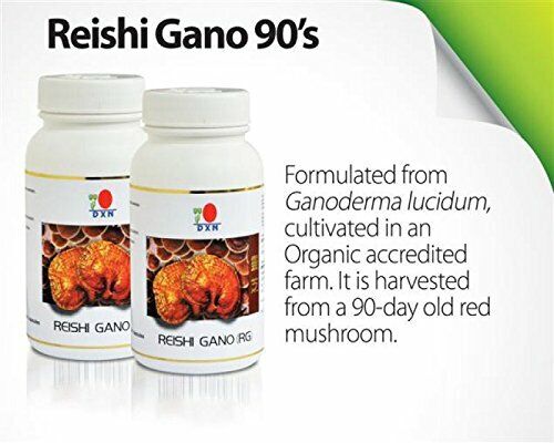 DXN Reishi Gano RG 90 Ganoderma 90 Capsules-Cultivated in an organic accredited - Picture 2 of 3