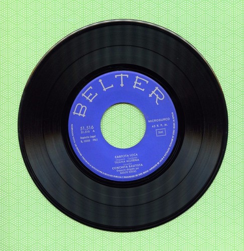 CONCHITA BAUTISTA / Cabecita Loca, Casi / BELTER 51.516 Press Spain 1965 EP VG+ - Picture 4 of 5
