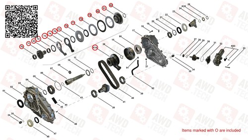 ATC500 Transfer Case Sprocket ASM BMW X5 - Picture 5 of 5
