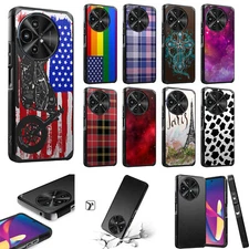 For [TCL 50 XL 5G][HYBRID ARMOR][Dual Two Piece Case] Shock