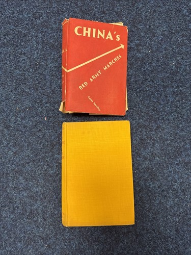 China's Red Army Marches Agnes Smedley 1st ed 1936 Asia Chinese history - Picture 3 of 6
