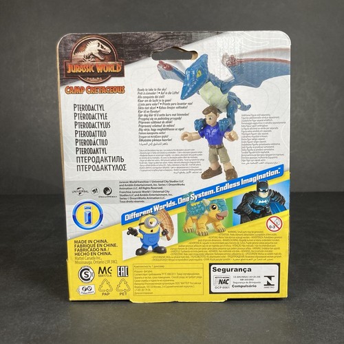 Figura de acción Imaginext Jurassic World Camp cretácico pterodáctilo dinosaurio NUEVO - Imagen 2 de 10