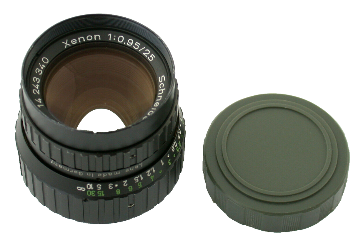 K# SCHNEIDER Xenon 0,95/25 25 25mm F0,95 16mm C-mount K# SCHNEIDER Xenon 0,95/25 25 25mm F0,95 16mm C-mount