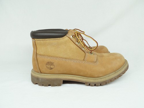 Timberland Tan Nubuck Suede Leather Boots UK Size 4 EU 37 A1KGN A3298 - Bild 5 von 12