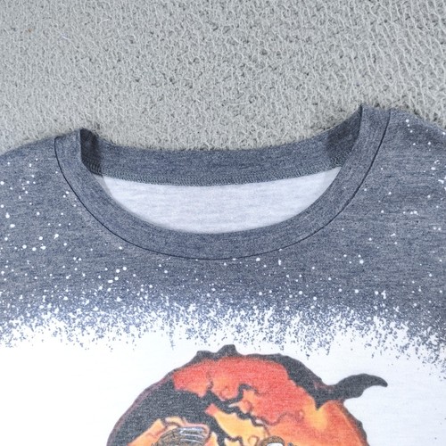 Halloween Friends Shirt Mens Small Gray Horror Graphic Tee Short Sleeve Crewneck - Picture 3 of 21