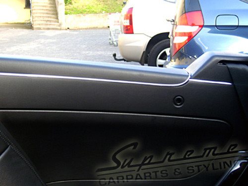 PEUGEOT 307 CC Chrom Zierleisten 3M Innenraum Laufleiste - Bild 6 von 7