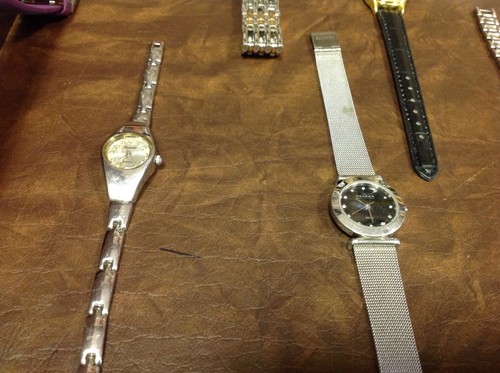 Teile Reparatur Konvolut 19 Vintage UHREN Timex-Seiko-Skagen-und andere LOT-H - Bild 3 von 10