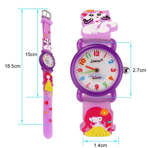 Lindo reloj de pulsera deportivo para niños y niñas reloj de regalo - Imagen 159 de 176