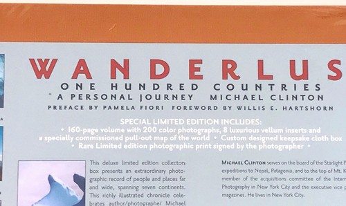 Wanderlust Deluxe: 100 Countries Michael Clinton English LE w Prints Box Sealed - Imagen 6 de 7