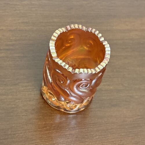 Vintage Zahnstocherhalter Karneval Glas S Design - Bild 2 von 5