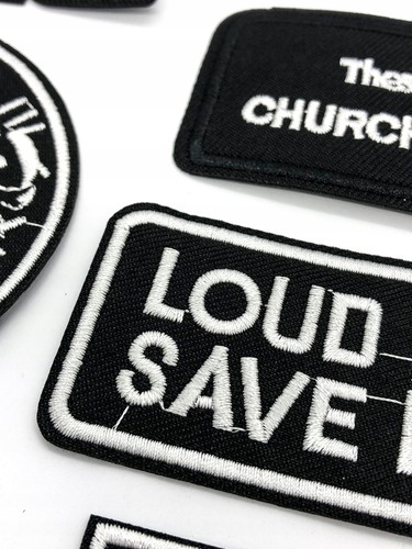 14er Set SCHWARZE Applikationen Patches Bügelbild Flicken Aufnäher zum Aufbügeln - Bild 4 von 7