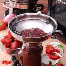 Wide Mouth Canning Funnel Rustproof Round Shape Stainless Steel Large Canning...