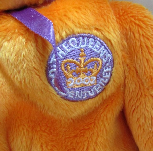 Ty 8" UK EXCLUSIVO Beanie Babies Bears BUCKINGHAM, CELEBRACIONES, ELIZABETH II - Imagen 3 de 5