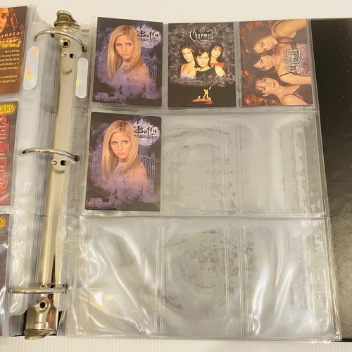 2000 Inkworks Buffy Vampire Slayer Season 4 Trading Card 3-Ring Album With Cards - Picture 23 of 23