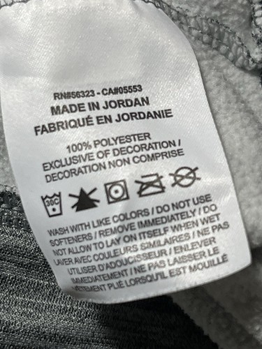 Nike Dri-Fit Hoodie Gray Hooded Pullover Sweatshirt Unisex Youth Size Medium-EUC - Picture 9 of 11