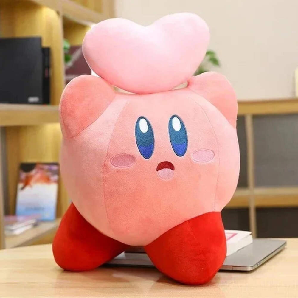 Anime Star Kirby Plush / Peluche Morbido Rosa Cuscino Regalo Bambini Decorazione