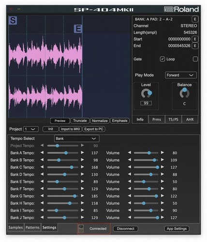 Roland SP-404MKII Creative Liner Wave Sampler Effektor Beatmaking NEU - Bild 10 von 10