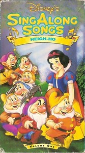 Disney S Sing Along Songs Snow White Heigh Ho Vhs 12257531039 Ebay