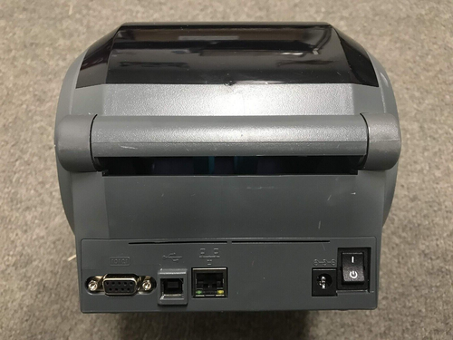 Imprimante Ethernet #S6B Zebra GX420D GX42-202410-000 avec adaptateur neuf, câbles, impression - Photo 7/9