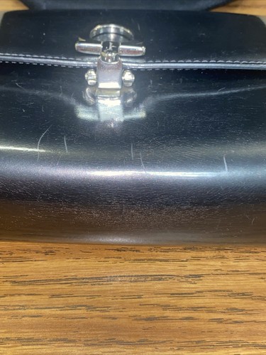 Auth.Salvatore Ferragamo   Gray Metallic Small Clutch/wallet - Picture 5 of 12