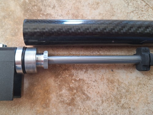 Kit adaptador de revestimiento Air Venturi Avenger Airgun FX .25, 700 mm STX Slug Liner incluido - Imagen 9 de 10