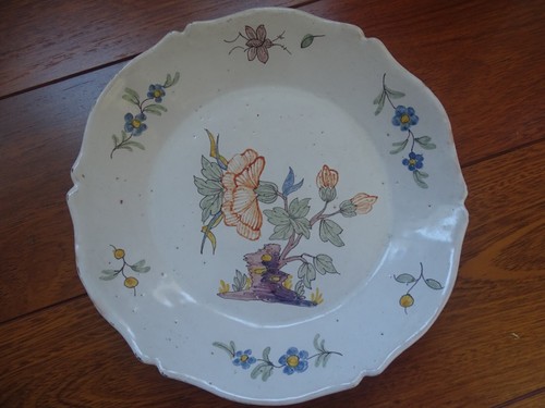 BELLE ASSIETTE EN FAIENCE DE SAMADET 18 EME - Picture 2 of 9