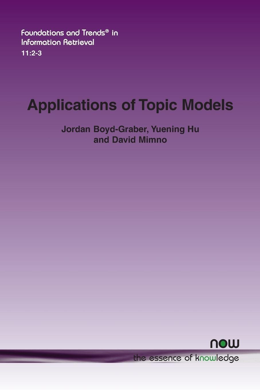 Thumbnail - Jordan Boyd-graber (u. A.) | Applications Of Topic Models |