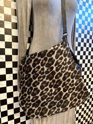 NEW AUTHENTIC MAURIZIO TAIUTI made in ITALY leather CHEETAH Bag Purse - Picture 2 of 8