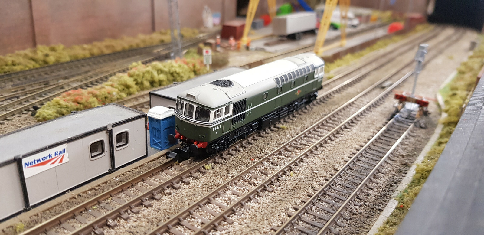 Dapol 2D001001 classe 33 D6571 BR verde No Warning Panel Dapol 2D001001 classe 33 D6571 BR verde No Warning Panel