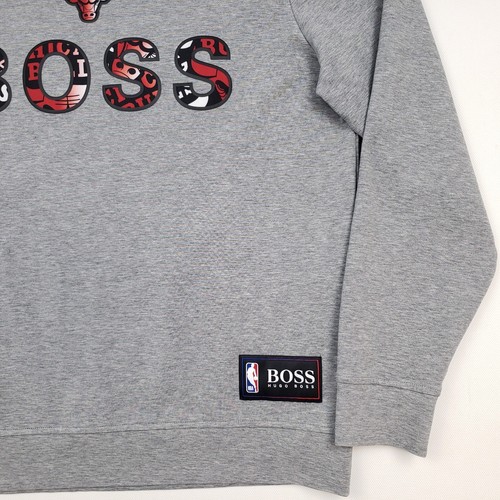 Felpa Hugo Boss Chicago Bulls maglione pullover girocollo uomo media ottime condizioni - Foto 7 di 15