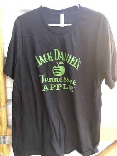 Para hombres NUEVA Camiseta Jack Daniels Tennessee Apple Negra Verde Manga Corta XL - Imagen 2 de 3