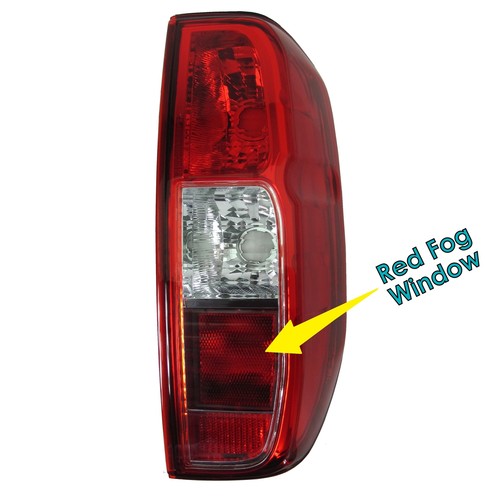 Luz trasera para lámpara Nissan Navara D40 con marca E + niebla especificación Reino Unido O/S RH - Imagen 2 de 6